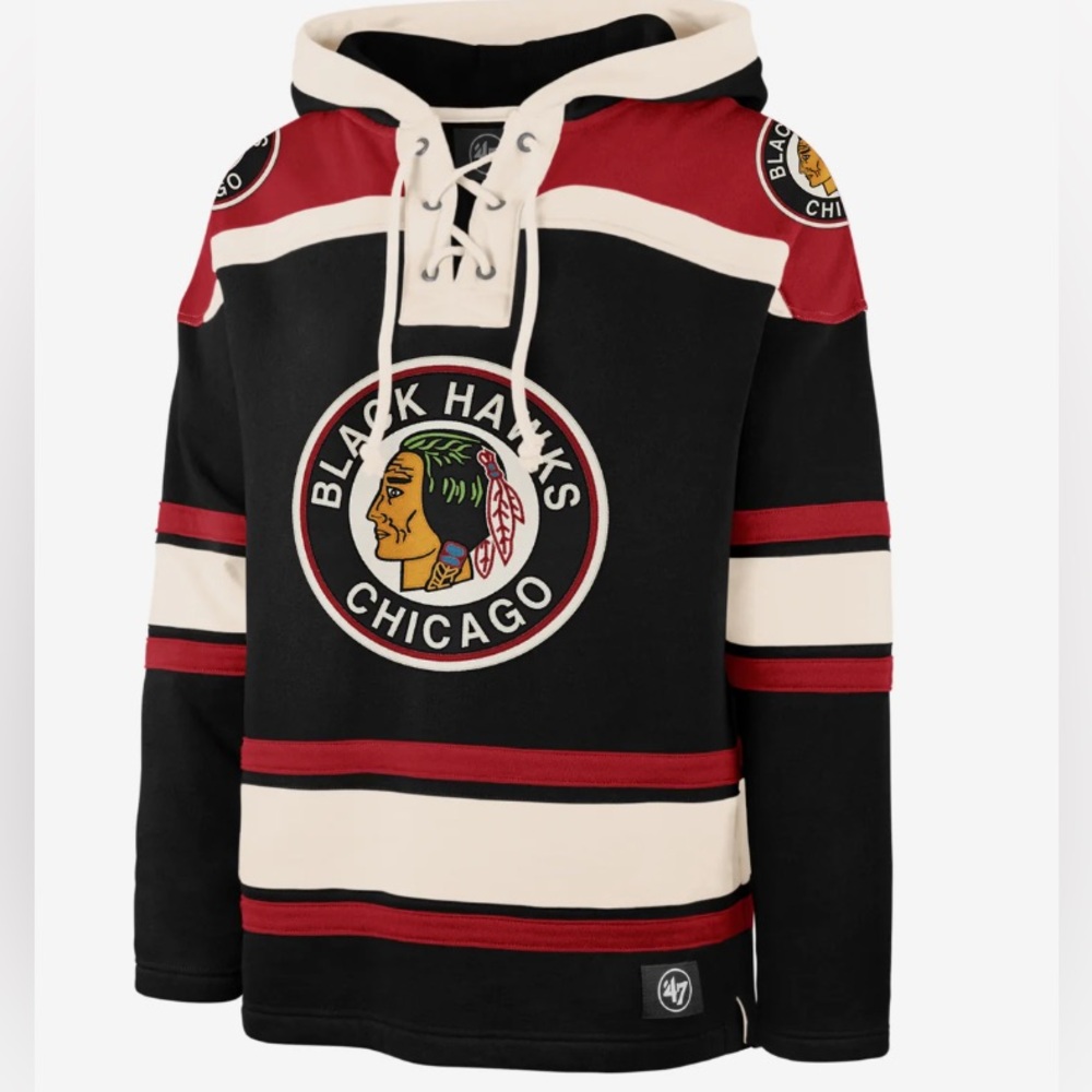 Chicago blackhawks hooded jersey / sweatshirt